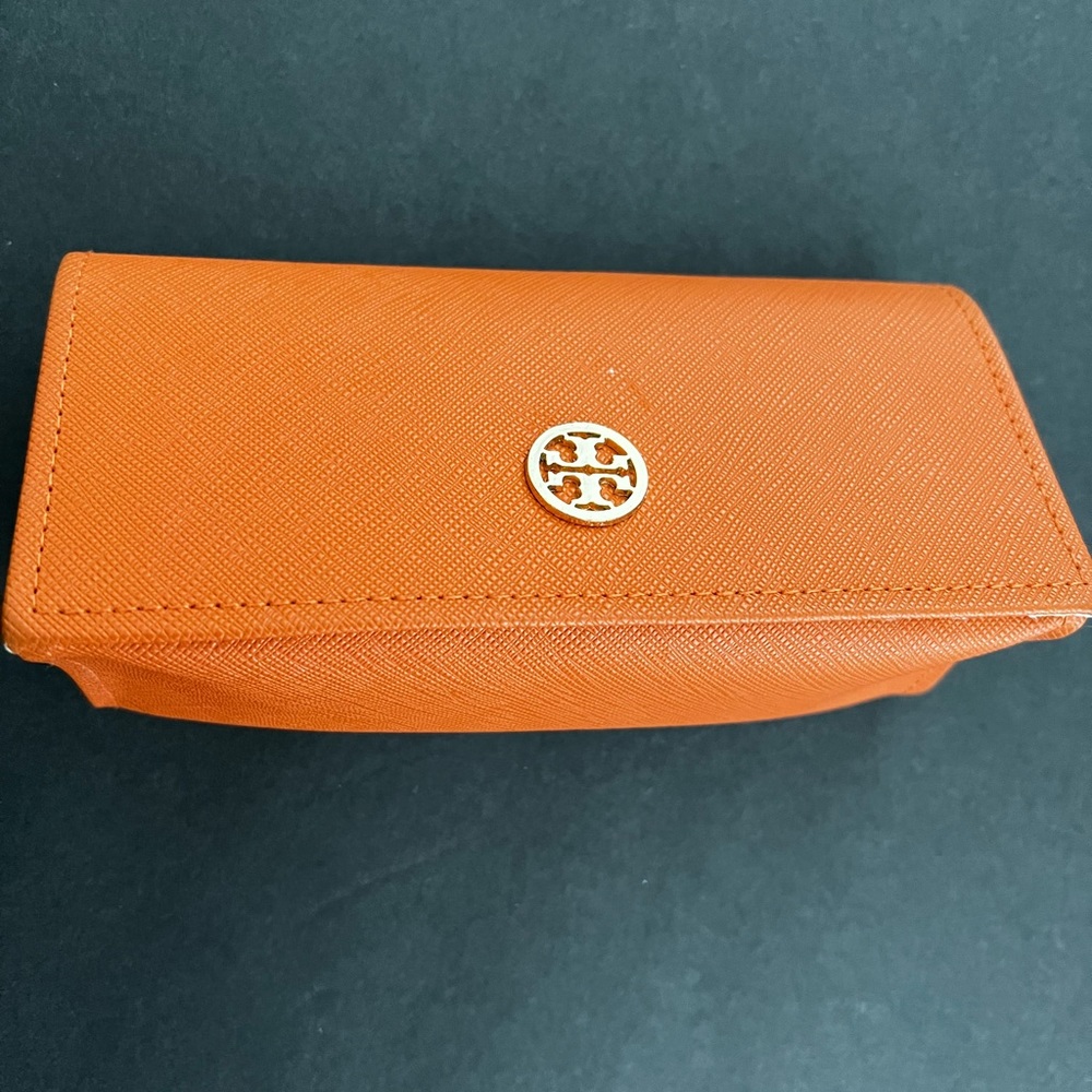Tory Burch Orange Sunglasses Case